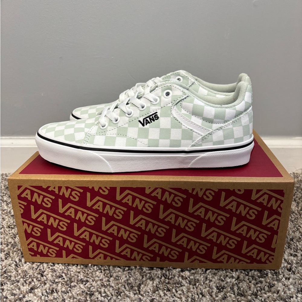 Vans New in Box Checkered Sneakers